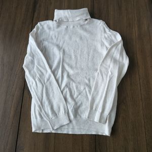 Oat colored girls H&M turtleneck
